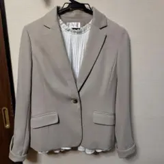 index ジャケット　オフィスカジュアル　ベージュ　M