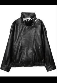 新品　フェイクレザージャケット　大人気