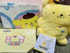 サンリオ当たりくじ　ポムポムプリン ぬいぐるみセット