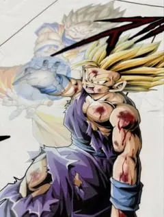 激レア】ドラゴンボールZ 魔神ベジータ セル画アートシート 額装パネル