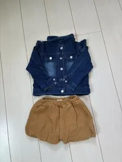 デニム風ジャケット