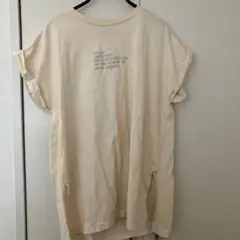 レピピアルマリオ　クリーム色 ゆったりTシャツ Mサイズ