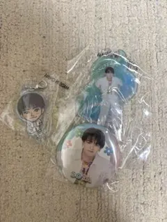 中島颯太アクリルキーホルダー・缶バッジ・フィギュアセット