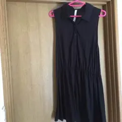 エゴイスト  ノースリワンピ 黒
