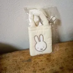 miffy ミッフィー ミニトートチャーム アイボリー