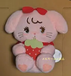 mikko illustrations いちごBIGぬいぐるみ キャミー