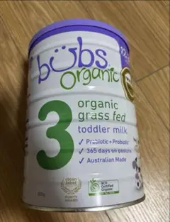 【新品】bubs Organic 有機粉ミルク 3 バブズオーガニック粉ミルク