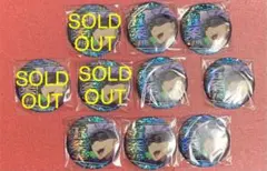 呪術廻戦　応援ホログラム缶バッジ　五条悟セット