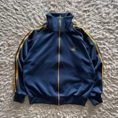 adidas アディダス ジャージ トラックジャケット デサント製 80s 4号