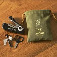 新品未使用　モノマスター3月号増刊付録　スナフキン　ハンディ・ミシンと巾着セット