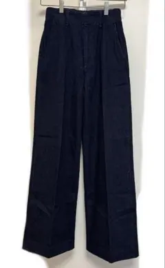 UNIQLO ワイドトラウザージーンズ/丈長め