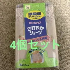 ユニチャーム さわやかショーツ Lサイズ 4個セット