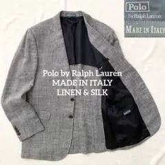 美品 Polo by Ralph Lauren リネン シルク イタリア製 40