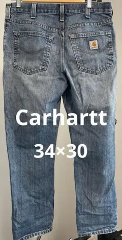 ★*★様 Carhartt デニム　ペイント　34×30 メキシコ製