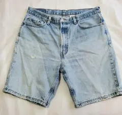 N*0様 Levi's リーバイスメキシコ製ショートハーフパンツデニムジーンズ半