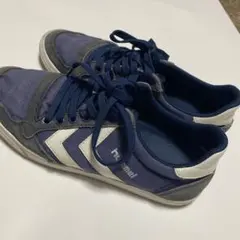 hummel ネイビー ホワイト スニーカーのサムネイル