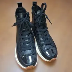 新品未使用 ヌーベル ヴォーグ 厚底 スニーカー24cm