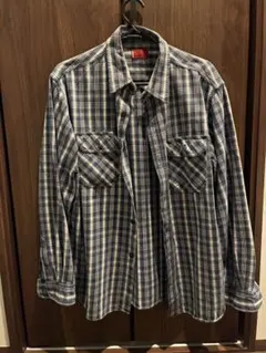 Levi’s チェック柄 長袖シャツ Lサイズ