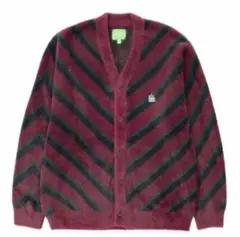 HUF CHEVRON KNIT CARDIGAN PURPLEのサムネイル