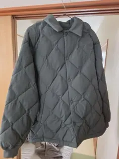 UNIQLO PUFFTECH キルティングジャケット XL グリーン