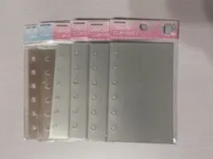 メリング 透明シール台紙 ハードタイプ4セット、ソフトタイプ2セット