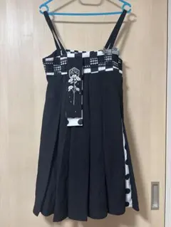 NyaNya Sサイズ　紙鶴綺譚 ジャンパースカート　ブラック　和ロリ