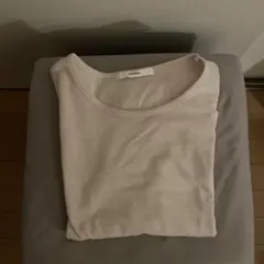 OHOTORO 半袖カットソー ベージュ