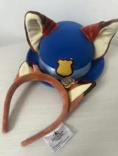 新品未使用タグ付き上海ディズニー ニック カチューシャ ズートピア