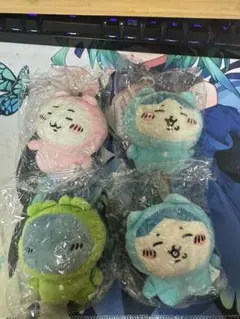 ちいかわ　ぬいぐるみ　big2　カチカチ　パジャマ　4点