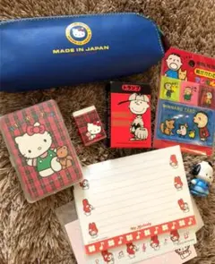 サンリオ　年代物　昭和レトロ　レア　まとめ売り　トランプ　シール　マイメロ　筆箱