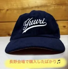 優里　ツアーグッズ　帽子　キャップ　フリーサイズ　ネイビー