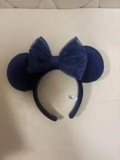 ミ二ー耳カチューシャ ネイビー