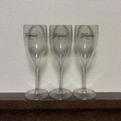 割れないスパークリングワイングラス 3脚セット