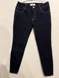 k*n様 AZUL by MOUSSY ダークブルー スキニーデニム 裏起毛 L