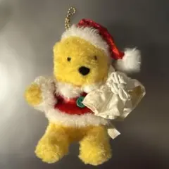 東京ディズニーリゾート　サンタクロース　Pooh ぬいぐるみピンバッジ