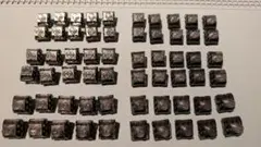 HHKB Studio 純正メカニカルキースイッチ 静音リニア軸 60個