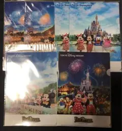 ディズニー　クリアファイル　6枚