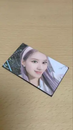 TWICE formula of love withdrama サナ トレカ