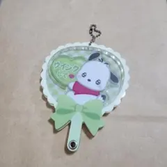 【キーホルダー】ポチャッコ、推し活うちわシリーズ・カスタムアクリルチャーム