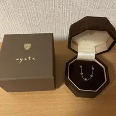 agete オパールブレスレット