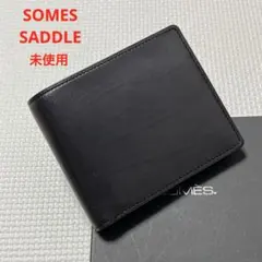 未使用SOMES SADDLEソメスサドル レザー長財布 ダークグリーン 濃緑 
