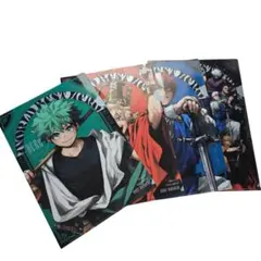 十傑クリアファイル　僕のヒーローアカデミア　最強ガシャ　厚紙あり