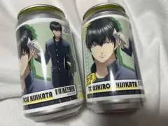 3年Z組 銀八先生 オリジナルラベル缶 銀魂 土方 十四郎 ステッカー