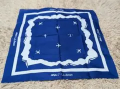 ANA / L.L.Bean 飛行機デザイン ハンカチ