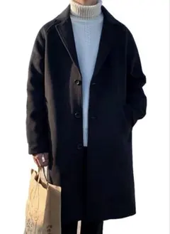 コート メンズ 冬服 ロング チェスターコート トレンチコート アウター