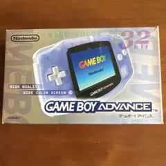 箱、取り扱い説明書のみ GAME BOY ADVANCE ミルキーブルー