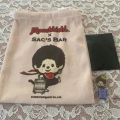 モンチッチ x SAC'S BAR ポーチとアクリルスタンドセット