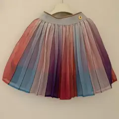 Paul Smith JUNIOR プリーツスカート　グラデーション　カラフル