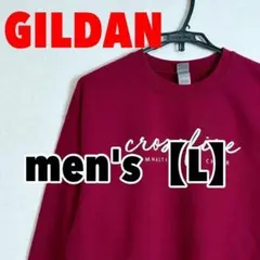 A602【GILDAN】プリントトレーナー【L】のサムネイル