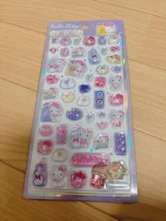 キティ ぷくぷくシール